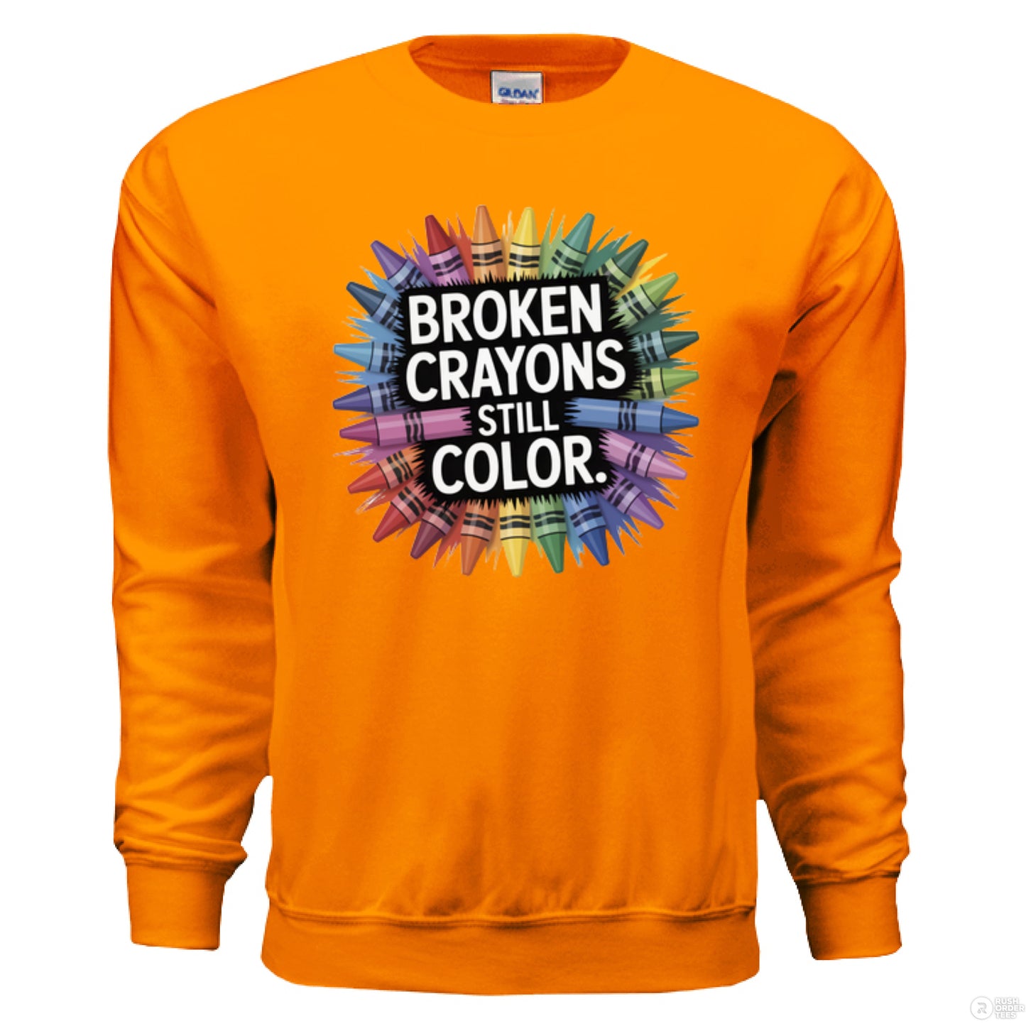 SAFETY ORANGE - FRONT