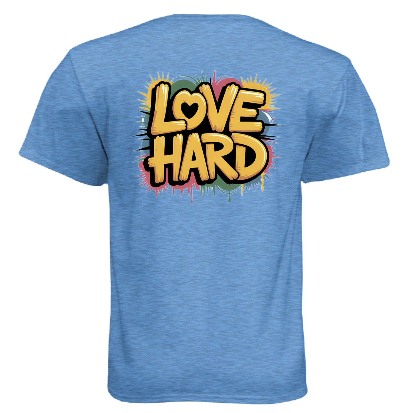 Heather Columbia Blue - BACK