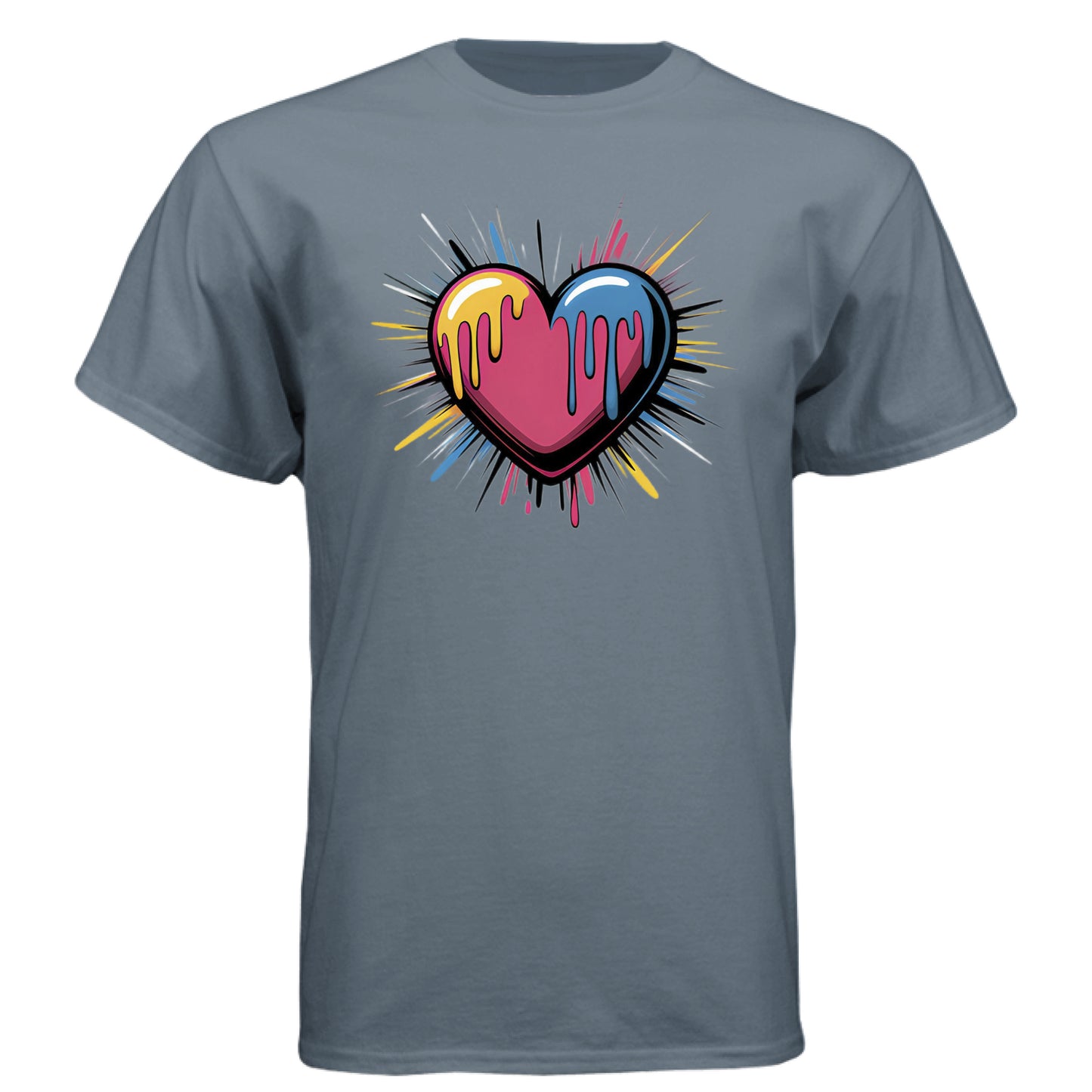 Heather Slate Blue - FRONT