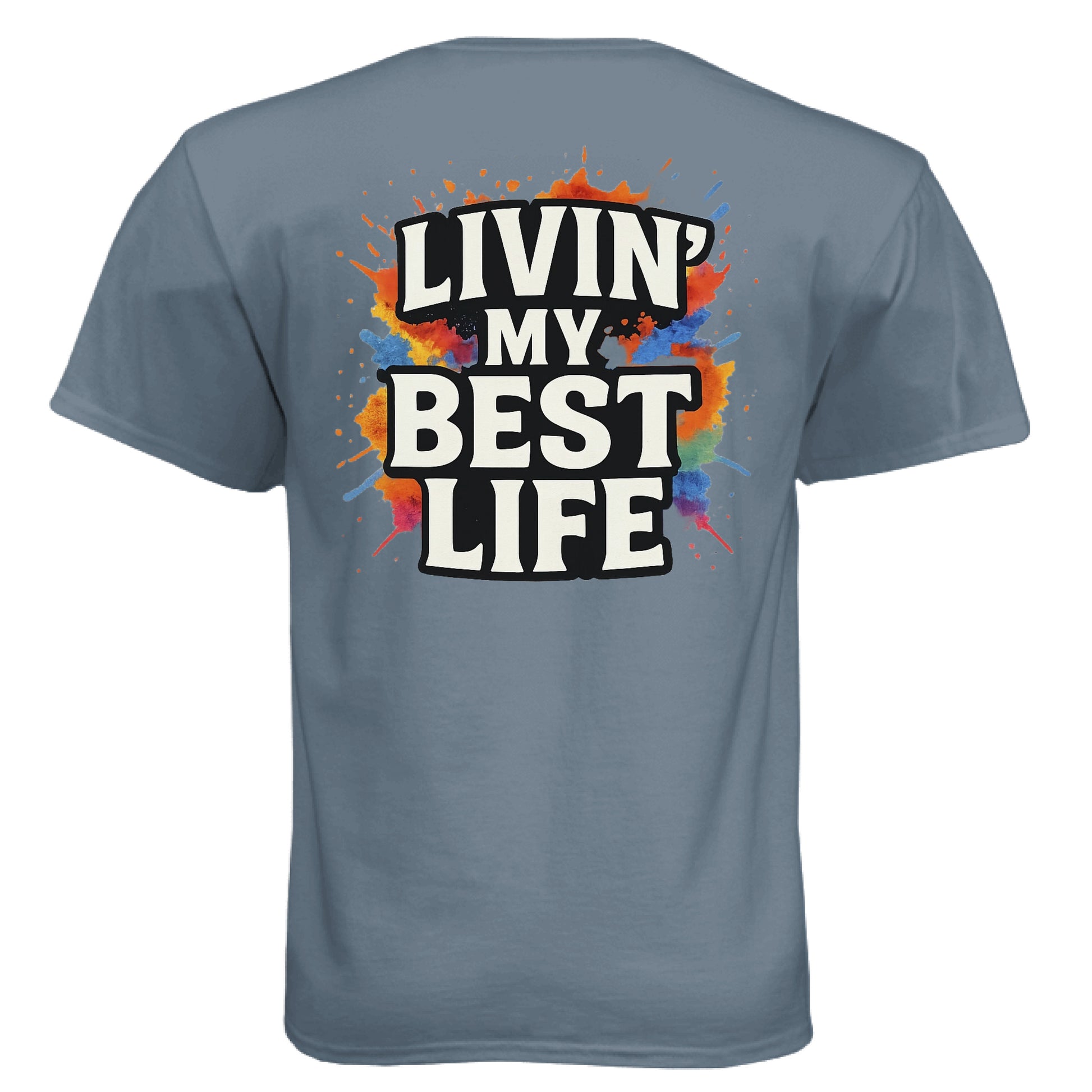 Heather Slate Blue - BACK