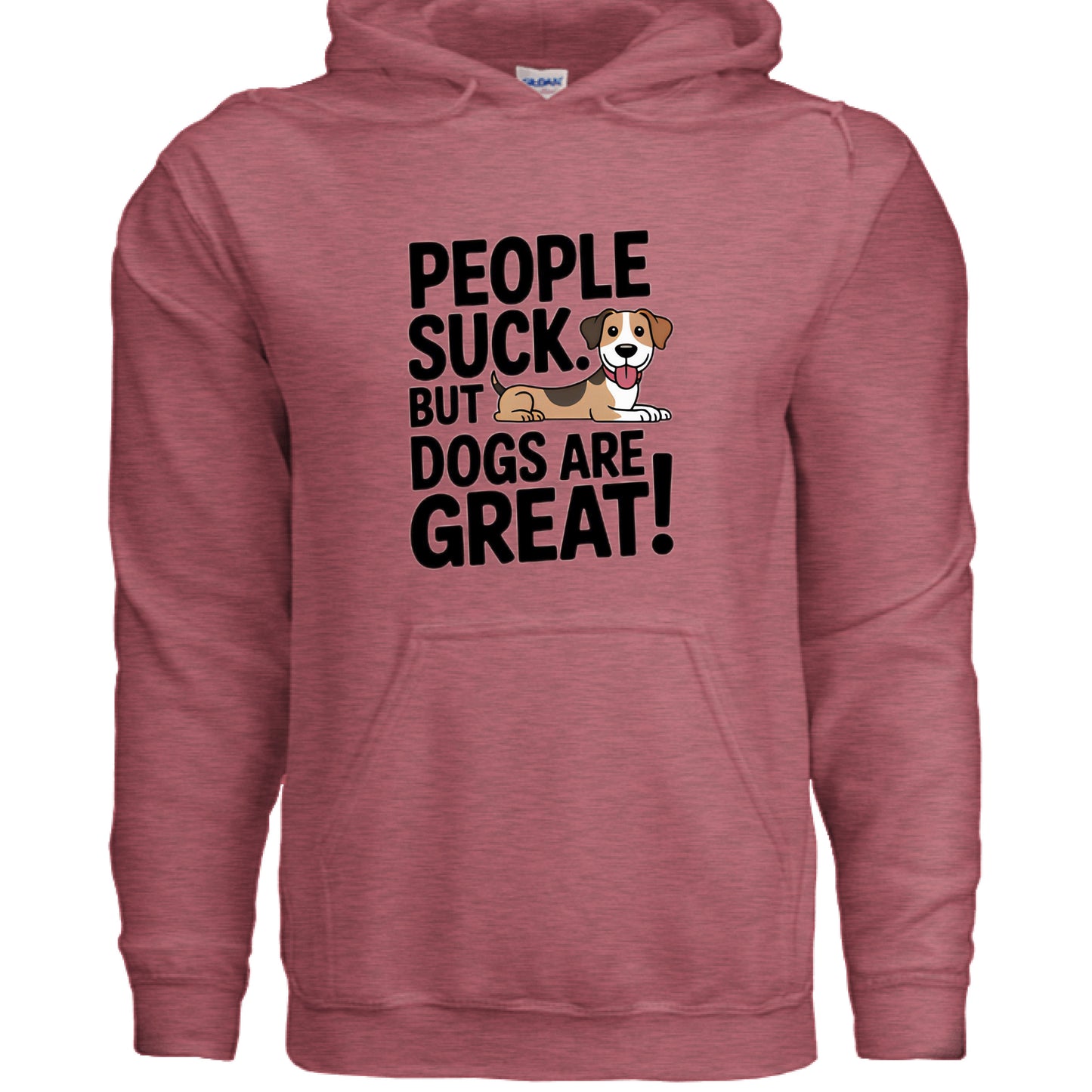 Heather Sport Scarlet Red - FRONT