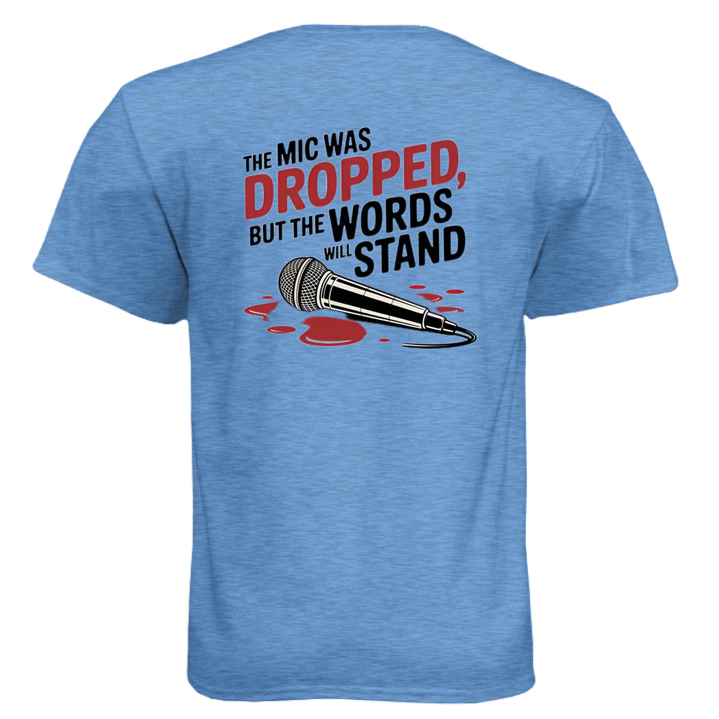 Heather Columbia Blue - BACK